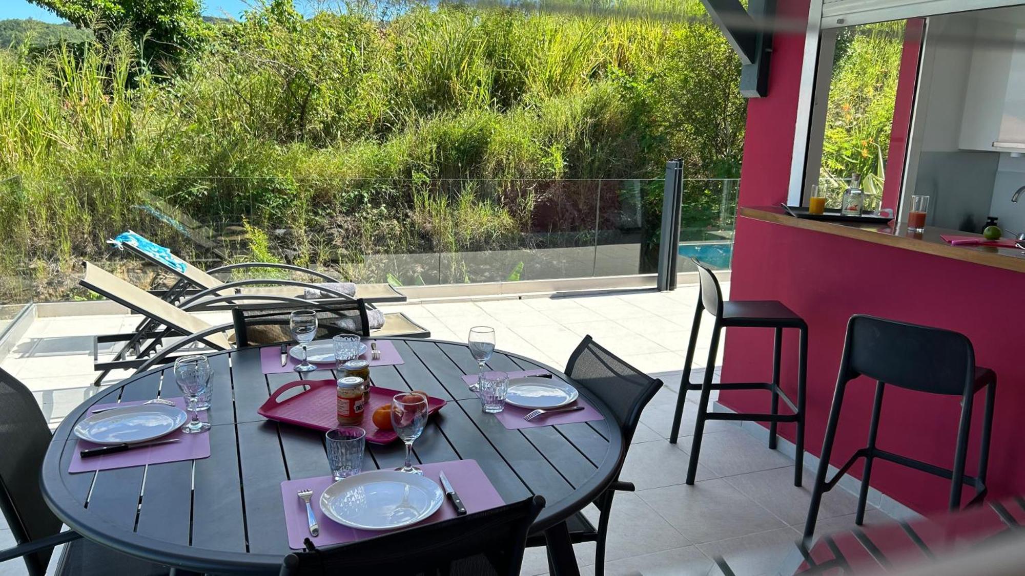 La Villa Jalna Grenadine Deux Chambres Et Piscine Privee Les Trois-Ilets Exterior foto