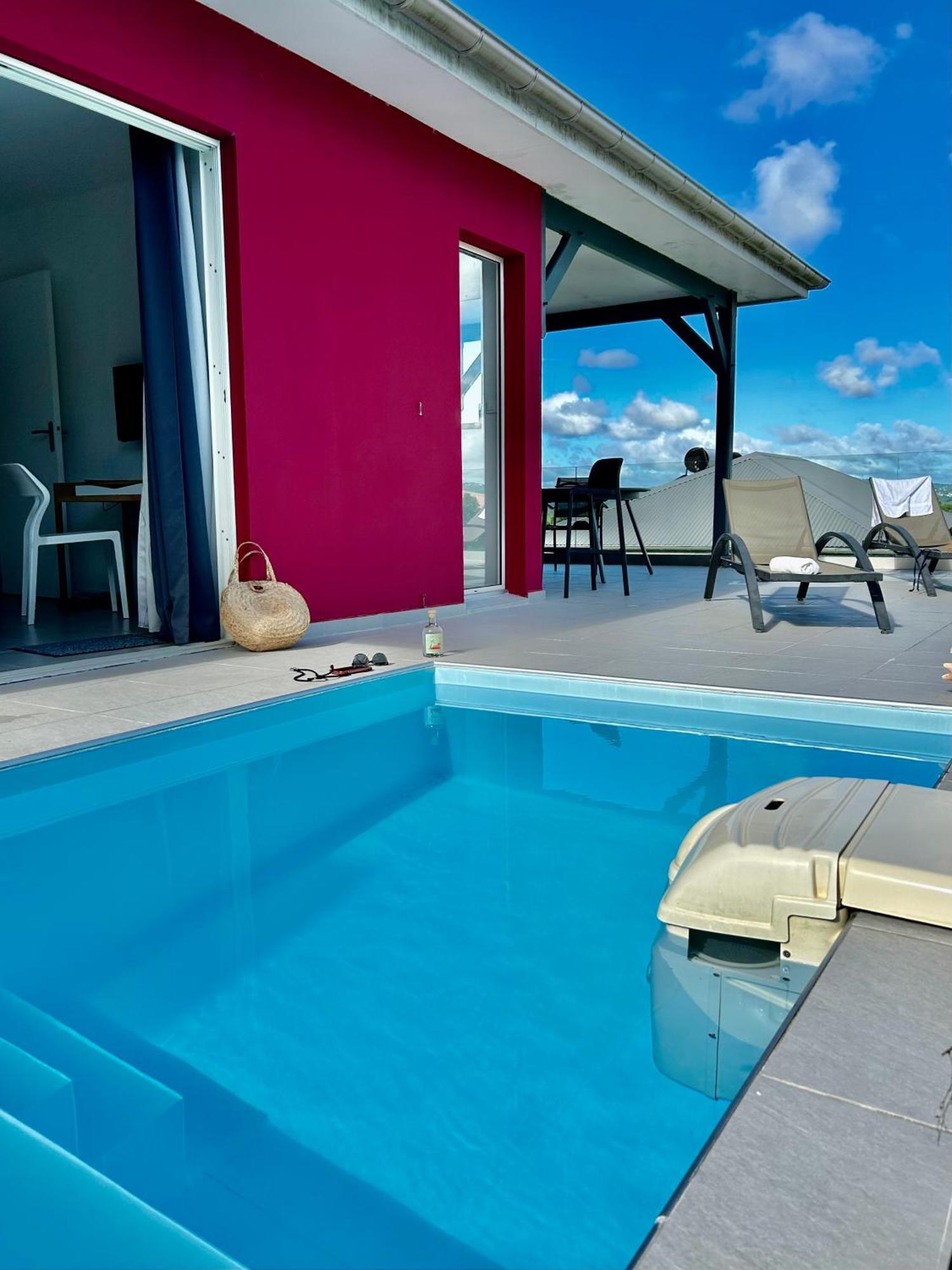 La Villa Jalna Grenadine Deux Chambres Et Piscine Privee Les Trois-Ilets Exterior foto
